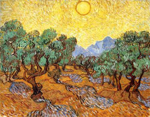 olive-trees-with-yellow-sky-and-sun-1889